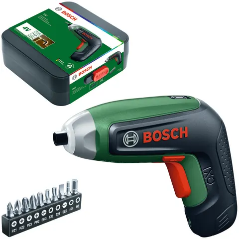 Bosch IXO 8 Basic 4V 2.0Ah visseuse sans fil kit 10 embouts – image 1