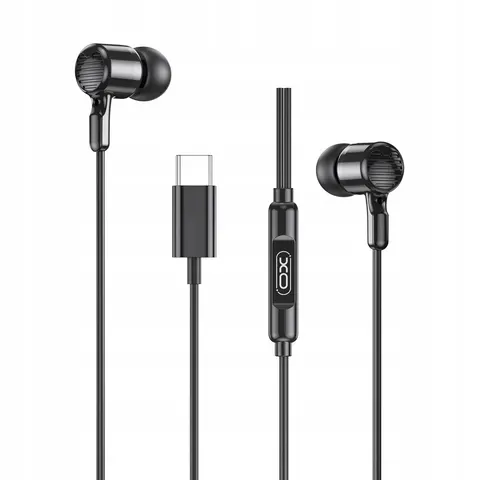 Handsfree USB-C XO Design EP81, Schwarz – Bild 1