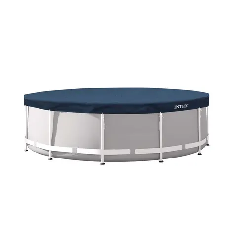 Intex Deluxe afdekzeil - Rond frame - 366 cm – afbeelding 1