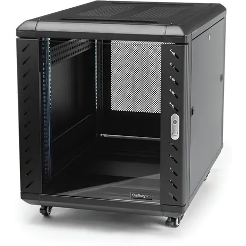 Wall-mounted Rack Cabinet Startech RK1236BKF – afbeelding 1