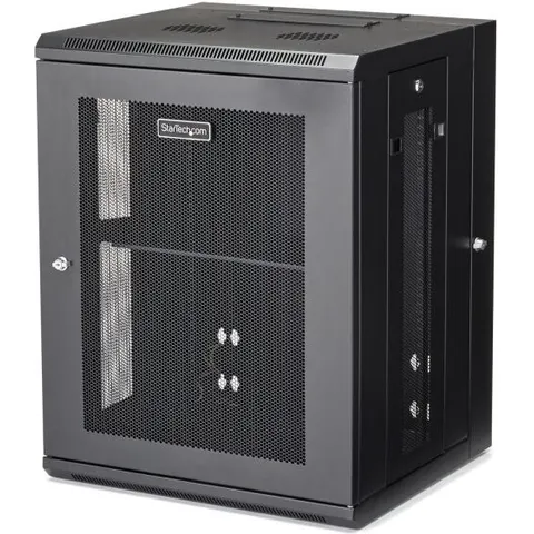 StarTech 15U Serverkast rack - wandmonteerbaar scharnierend – afbeelding 1