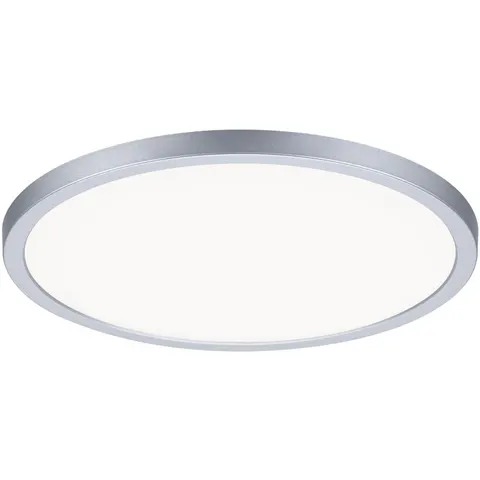 Paulmann Areo Panel 3-step dimmable panel, round, 840 chrome, 23 cm – matt chrome – image 1