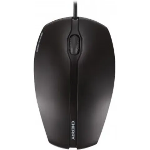 CHERRY GENTIX CORDED MOUSE. Black. USB – image 1