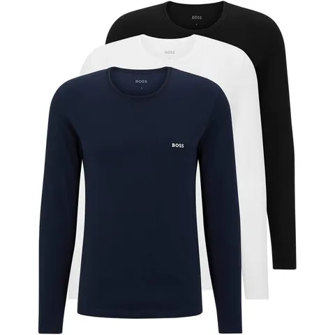 Boss LS Shirts Heren (3-pack) - Maat L – afbeelding 1