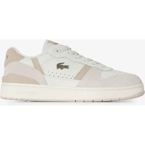 Schoenen Lacoste T-clip Wit/beige Dames 41 – afbeelding 1