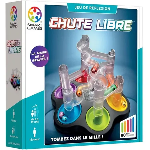 SmartGames Chute libre , Speelgoedknikkerbaan, 8 jaar – afbeelding 1