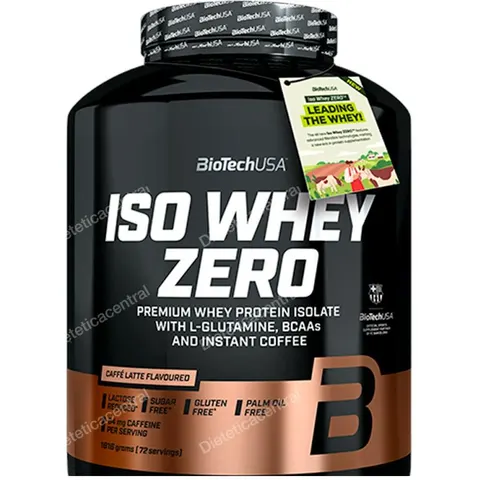 Iso Whey Zero - 1816g - Caffe Latte – Bild 1