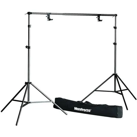 Manfrotto 1314B Stage Background Kit Negro – imagen 1
