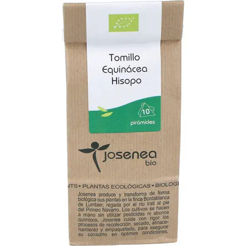Josenea tomillo echinacea hisopo bolsa 10sbrs. – imagen 1