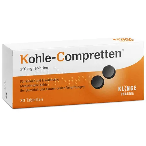 Kohle-Compretten 60 St Tabletten – Bild 1