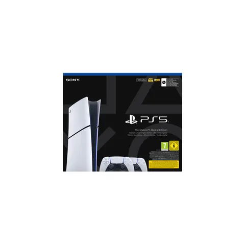PlayStation 5 Digital Edtition Bundle inkl. 2x DualSense Wireless Controller – Bild 1