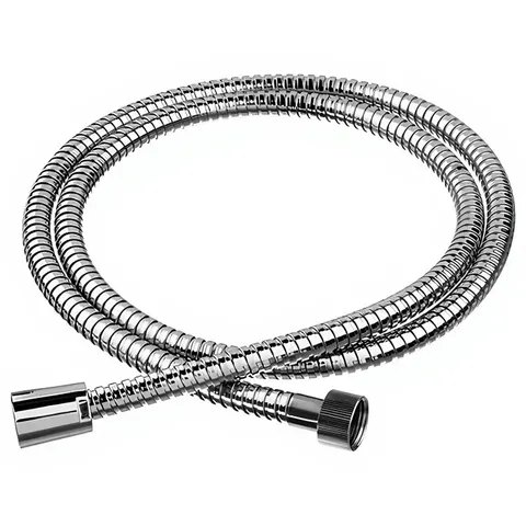 5Five Doucheslang - RVS - 150 cm - met aansluiting - badkamer – afbeelding 1