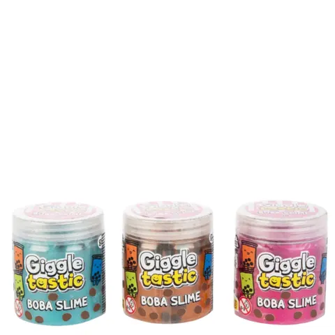 HTI Giggletastic Boba Slijm in Pot – afbeelding 1