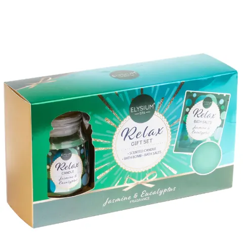 Elysium Spa Relax Jasmine & Eucalyptus Gift Set – image 1