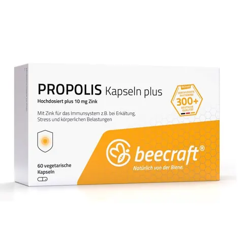 Beecraft Propolis Kapseln Plus – 008066 – Bild 1