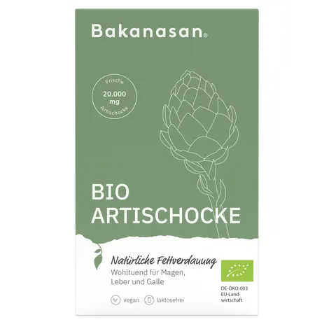 Bakanasan Bio Artischocke Kapseln – Bild 1