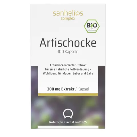 Sanhelios Bio Artischocke Kapseln – Bild 1