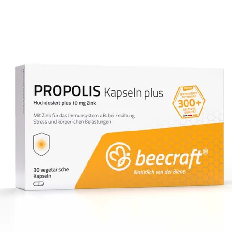Beecraft Propolis Kapseln Plus – 081106 – Bild 1