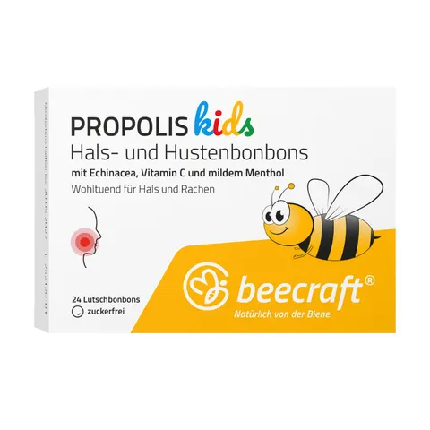 Beecraft Halspastillen Propolis – Bild 1