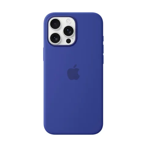 Apple Silikon Case iPhone 16 Pro Max mit MagSafe (ultramarin) – Bild 1