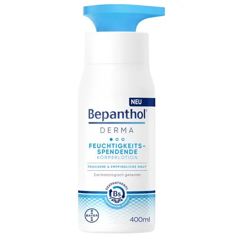 Bepanthol Derma Feuchtigkeitsspendende Körperlotion Pumpspender – Bild 1