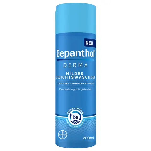 Bepanthol Derma Mildes Gesichtswaschgel – Bild 1