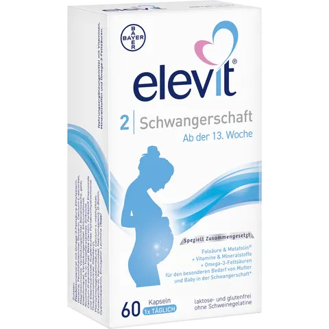 Elevit 2 Schwangerschaft Weichkapseln 60 St – Bild 1