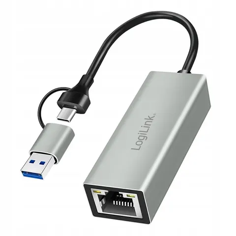 LogiLink Adapter Usb-c do Gigabit Ethernet Usb – zdjęcie 1