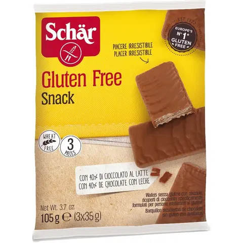 DR.SCHAR (SCHAER) SpA SCHAR Snack Nocciole 105g – immagine 1