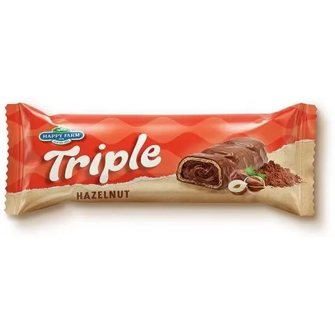 happy farm triple hazelnut 28 g – immagine 1