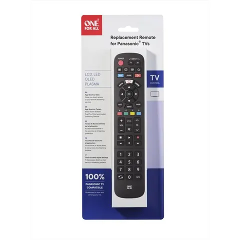 Control IR universal dedicado para televisores LCD PANASONIC - ONE FOR ALL – imagen 1