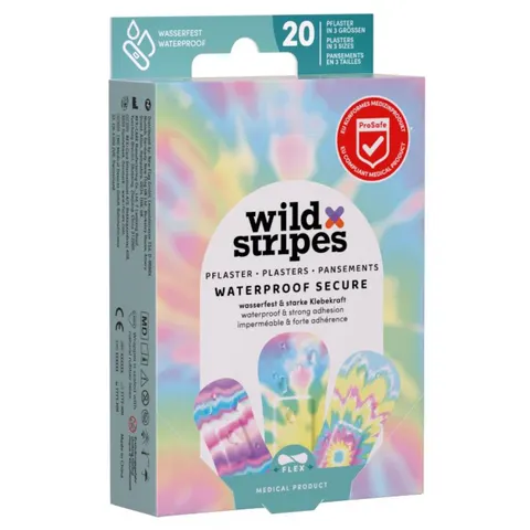 wild Stripes WATERPROOF SECURE 20 St Pflaster – Bild 1