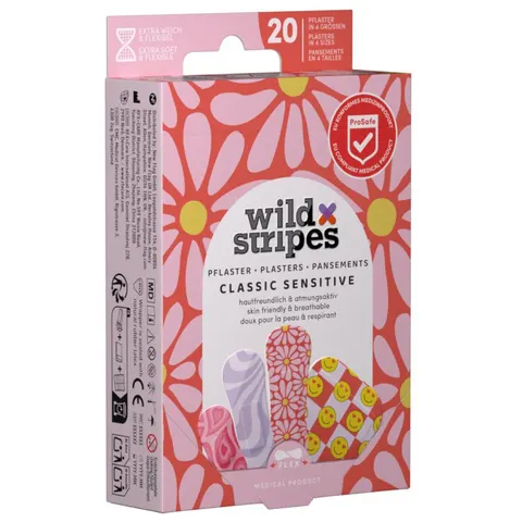wild Stripes CLASSIC SENSITIVE 20 St Pflaster – 086129 – Bild 1