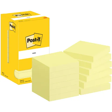 Post-it® Haftnotizen 7,6 x 7,6 cm – 654CY – Bild 1