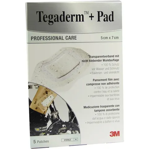 Tegaderm 3m Plus Pad 5x7cm Pflaster 3582np – Bild 1