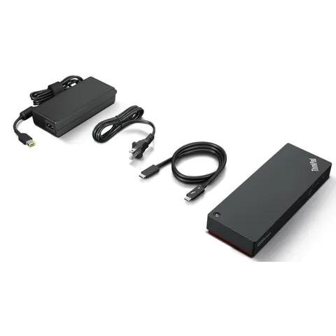 Lenovo ThinkPad Universal Thunderbolt 4 SMART Dock – Schwarz – Bild 1