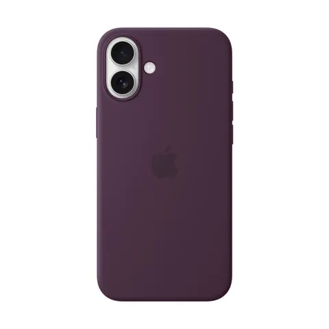 Apple Silikon Case iPhone 16 Plus mit MagSafe (pflaume) – Bild 1