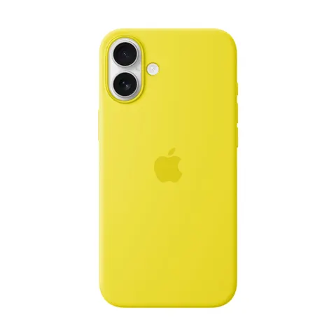 Apple Silikon Case iPhone 16 Plus mit MagSafe (sternfrucht) – Bild 1