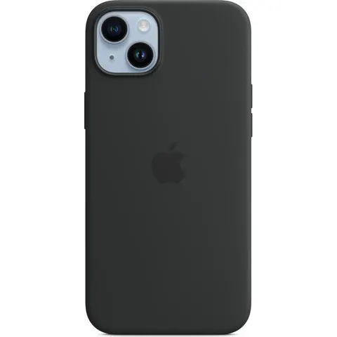 Apple iPhone 14 Plus Silikon Case mit MagSafe, Mitternacht – Bild 1