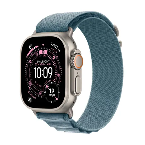 Apple Watch Ultra 3 Alpine Loop – Titan Natur – Bild 1