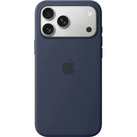 Apple iPhone 17 Pro Max Silikon Case mit MagSafe, Mitternacht – Bild 1