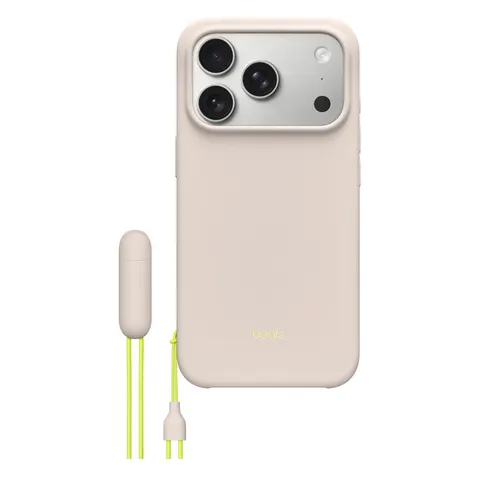 Beats iPhone 17 Pro Kickstand Case mit MagSafe (Kalkstein) – Bild 1
