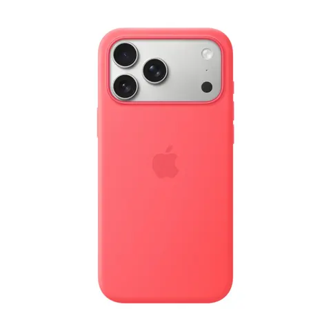 Apple iPhone 17 Pro Max Silikon Case mit MagSafe, Guavepink – Bild 1
