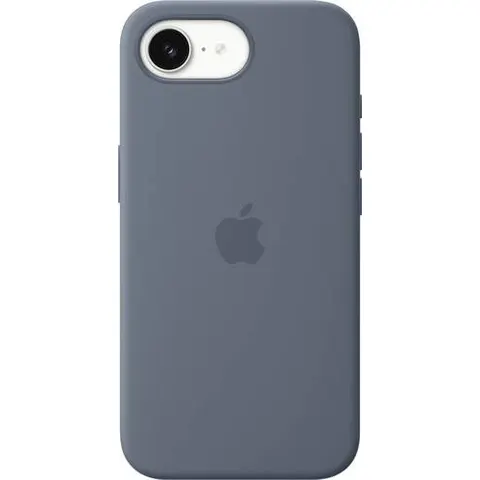 Apple iPhone 17e Silikon Case, Maritimblau – Bild 1