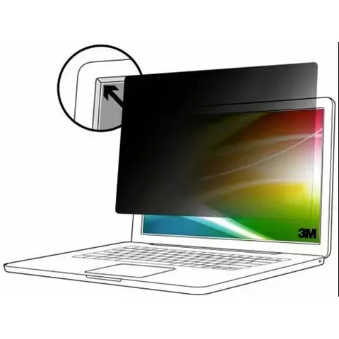 3M Bright Screen Privacy Filter – Schwarz – Bild 1