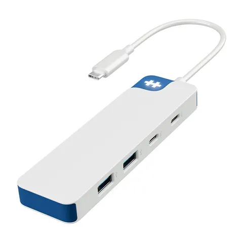 D TARGUS HyperDrive Flex 4 Port USB-C Hub Blue – Bild 1