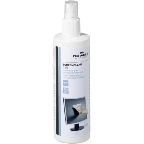 DURABLE Bildschirmreiniger SCREENCLEAN FLUID, 250 ml – Bild 1