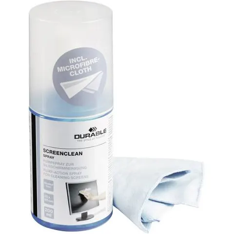 DURABLE Bildschirm-Reinigungs-Set SCREENCLEAN SET – Bild 1