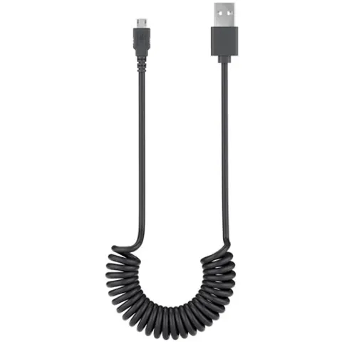 Cavo a spirale Goobay Micro-USB per Android - 1 metro – immagine 1