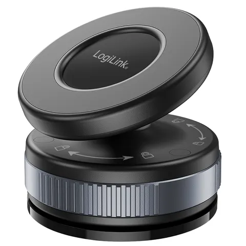 LogiLink Smartphone-Magnethalter, schwarz – Bild 1